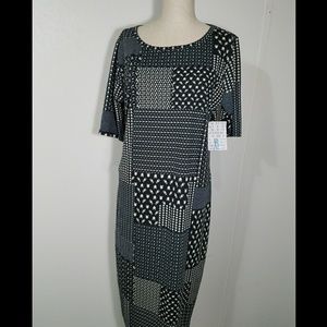 LuLaRoe Julia Dress XL